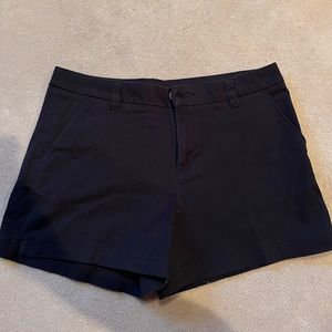 Black Khaki Athletic Shorts